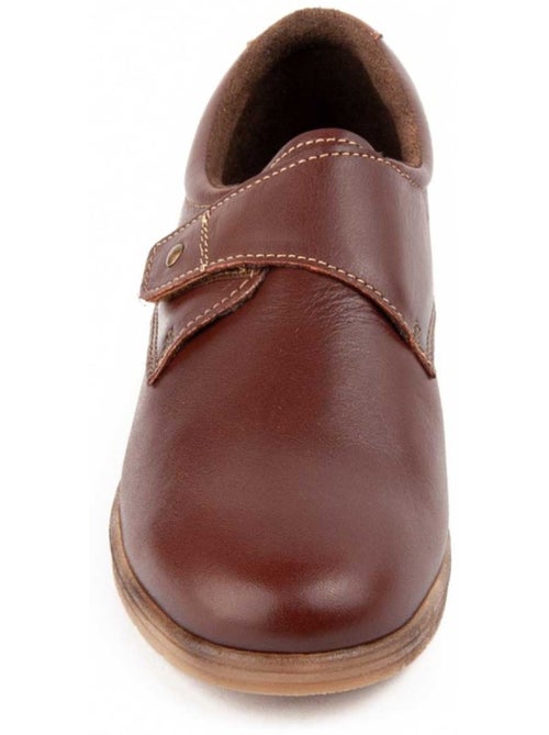 Mocassino Zeppa Pelle Naturale Purapiel - Kiabi