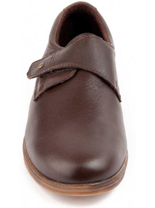 Mocassino Zeppa Pelle Naturale Purapiel - Kiabi