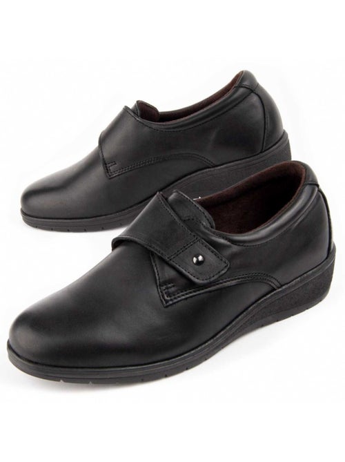 Mocassino Zeppa Pelle Naturale Purapiel - Kiabi