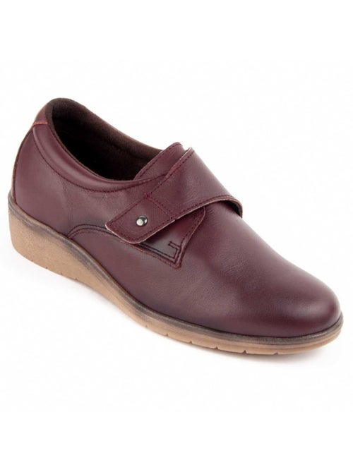 Mocassino Zeppa Pelle Naturale Purapiel - Kiabi