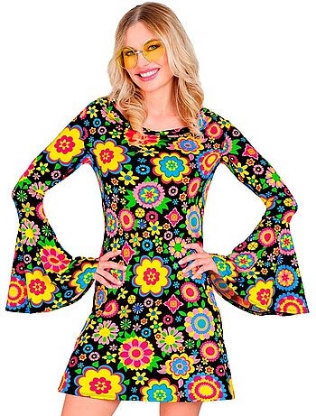 Moda hippie anni '60, fiori