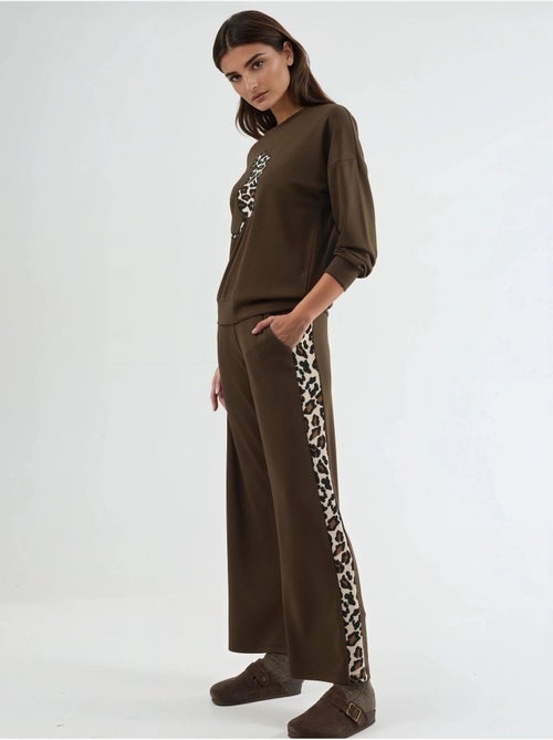 Modal touch set due pezzi con motivo leopardato hiccup - Kiabi Modal touch set due pezzi con motivo leopardato hiccup - Kiabi