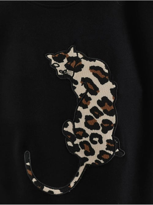 Modal touch set due pezzi con motivo leopardato hiccup - Kiabi Modal touch set due pezzi con motivo leopardato hiccup - Kiabi