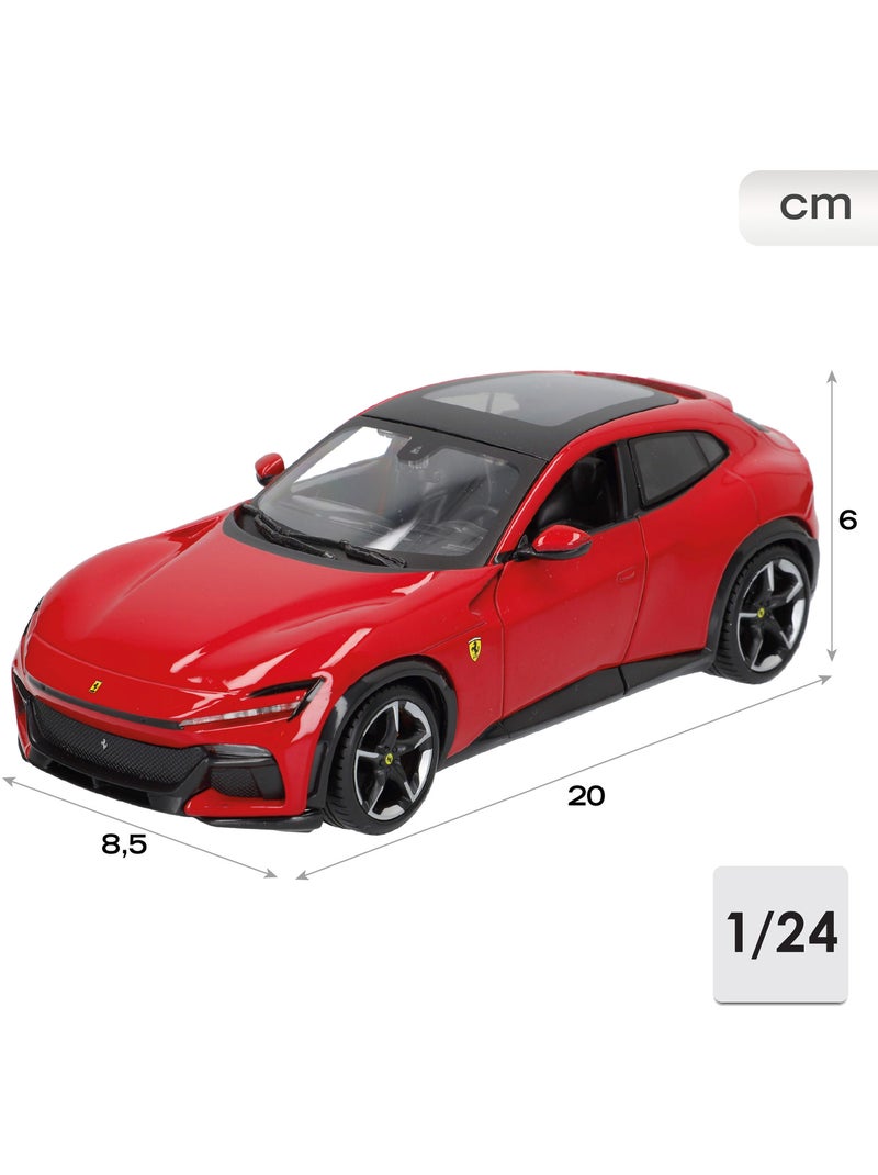 Modellino burago ferrari purosangue 1:24 N/D - Kiabi