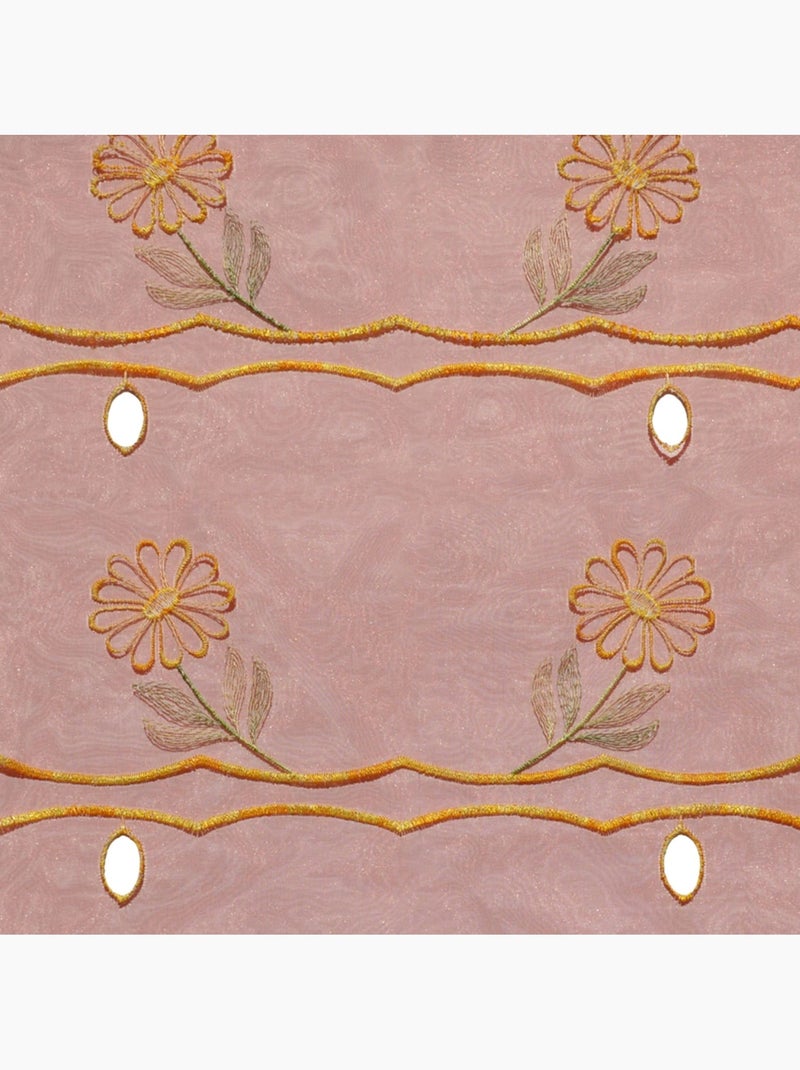 Modulo ricamato con motivi floreali Bordeaux - Kiabi