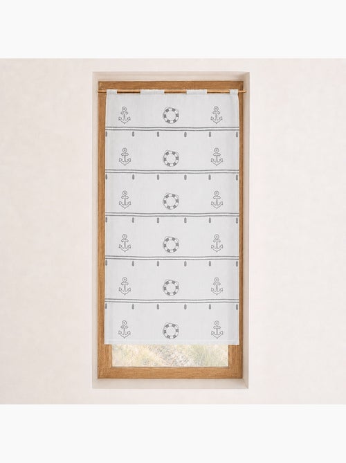 Modulo ricamato con motivi marini - Kiabi Modulo ricamato con motivi marini - Kiabi