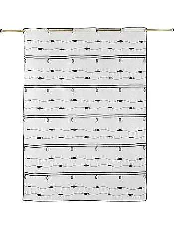 Modulo ricamato con pesciolini