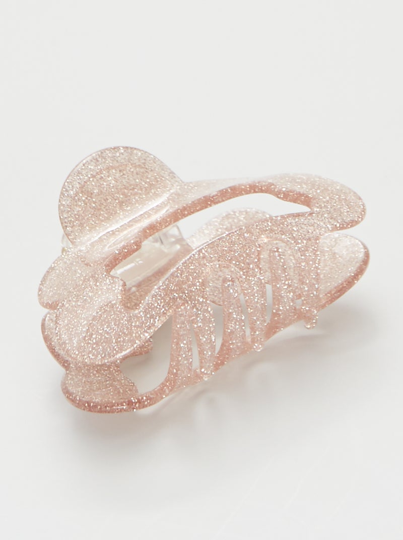 Molletta a coccodrillo con paillettes ROSA - Kiabi