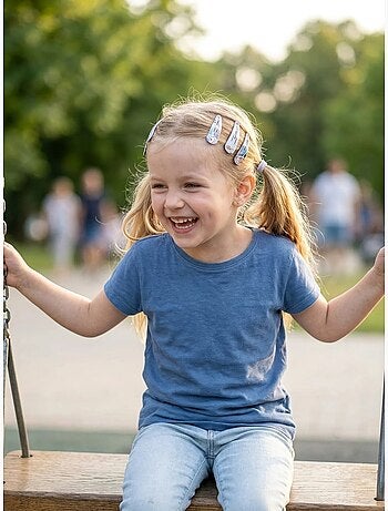 Mollette per capelli bambina regina delle nevi: lotto da 6
