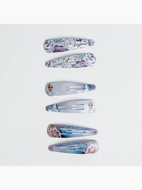 Mollette per capelli bambina Regina delle Nevi: lotto da 6 - Kiabi