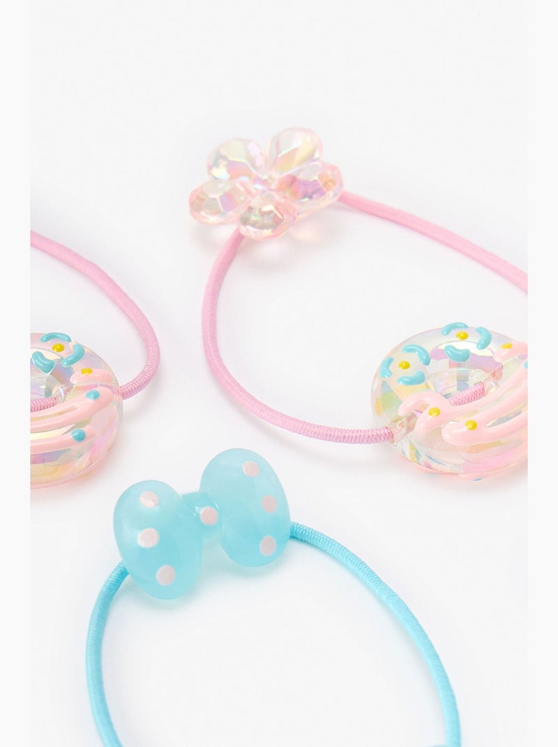 Mollette per capelli sugar da bambina penti Blu Rosa Bianco - Kiabi
