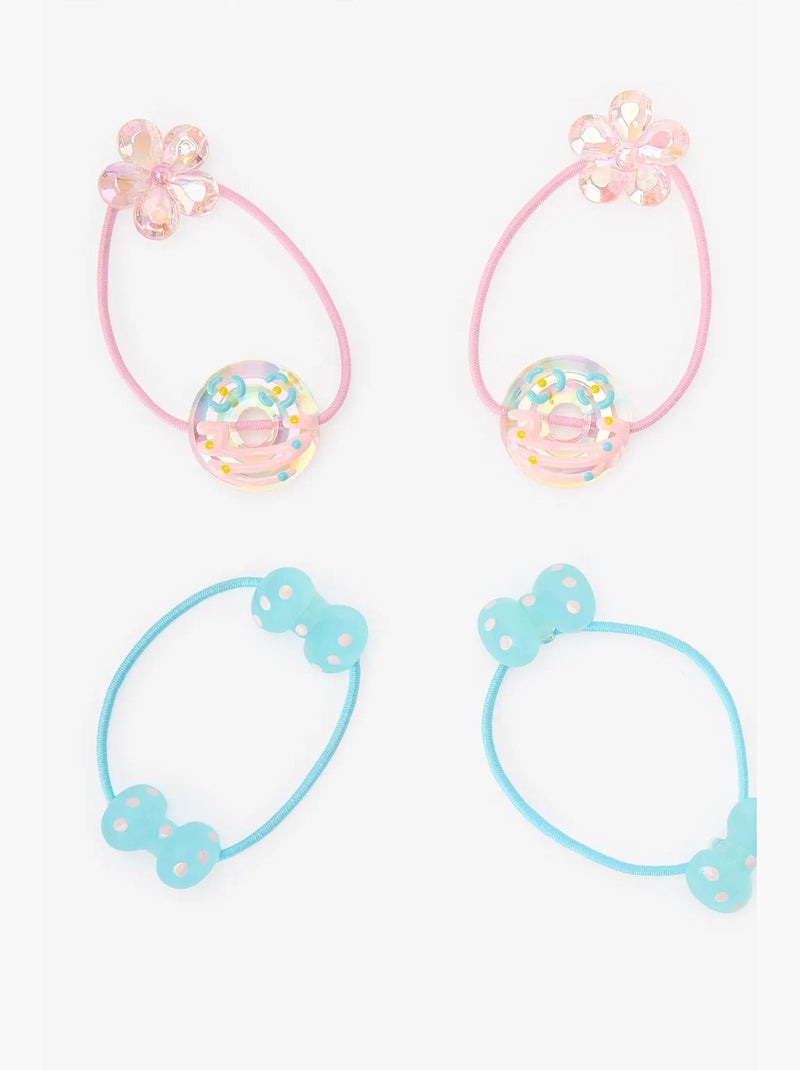 Mollette per capelli sugar da bambina penti Blu Rosa Bianco - Kiabi