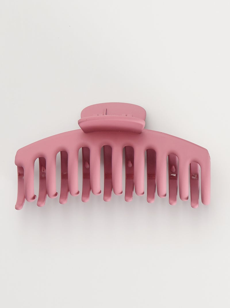Mollettone per capelli a tinta unita ROSA - Kiabi