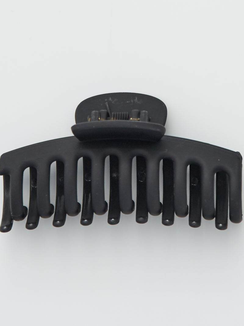 Mollettone per capelli colori opachi nero - Kiabi
