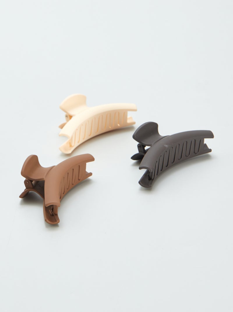 Mollettone per capelli MARRONE - Kiabi