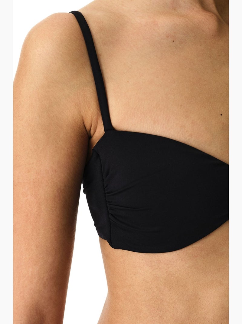Mollie top bikini bandeau penti Nero - Kiabi