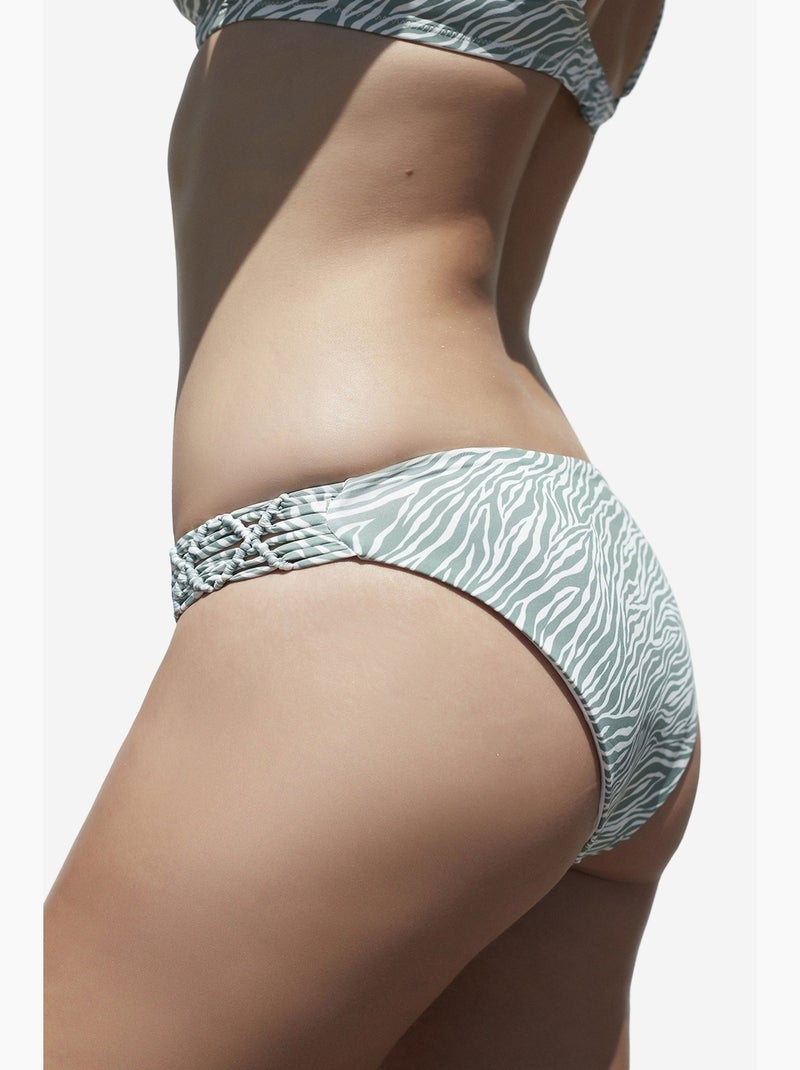 Molto audrey macrame slip bikini penti Bianco Verde - Kiabi