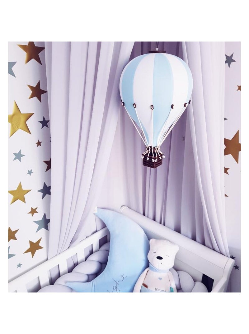 Mongolfiera decorativa - azzurro | SEVIRA KIDS Bianco Azzurro cielo - Kiabi