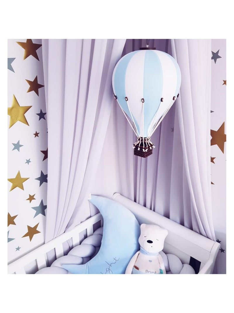 Mongolfiera decorativa - azzurro | SEVIRA KIDS Bianco Azzurro cielo - Kiabi