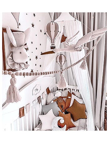 Mongolfiera decorativa - grigio chiaro | SEVIRA KIDS