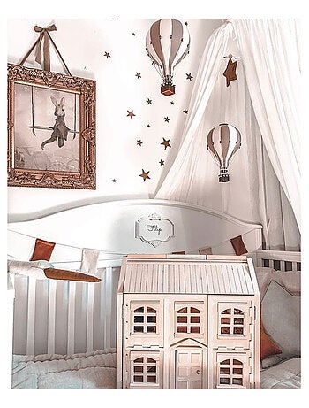 Mongolfiera decorativa - grigio chiaro | SEVIRA KIDS
