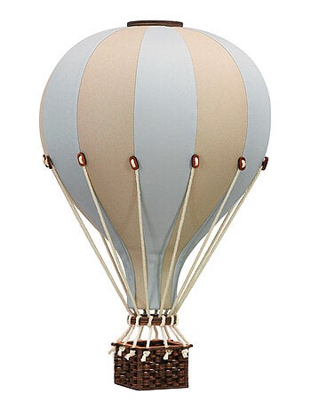 Mongolfiera decorativa, beige e blu | SEVIRA KIDS