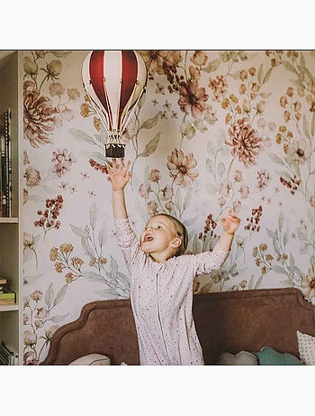 Mongolfiera decorativa, beige e blu | SEVIRA KIDS