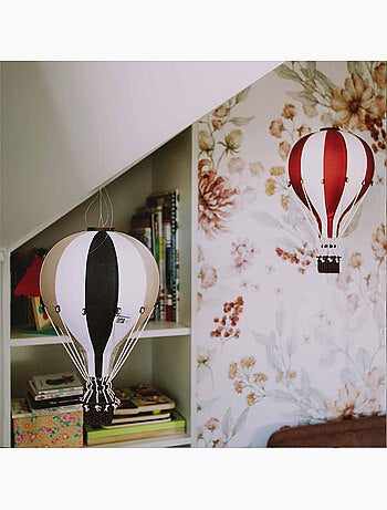 Mongolfiera decorativa, beige e blu | SEVIRA KIDS