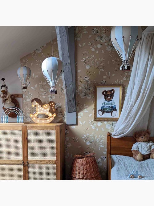Mongolfiera decorativa, beige e blu | SEVIRA KIDS - Kiabi
