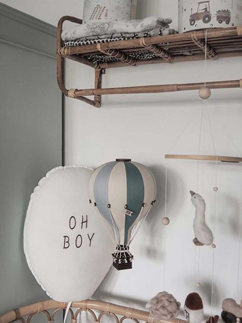 Mongolfiera decorativa, eucalyptus | sevira kids | sevira kids Grigio verde bianco - Kiabi