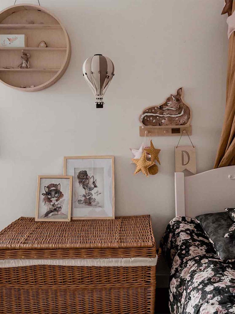 Mongolfiera decorativa, eucalyptus | sevira kids | sevira kids Grigio verde bianco - Kiabi