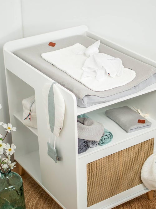 Mongolfiera murale decorativa in lino bicolore | SEVIRA KIDS - Kiabi