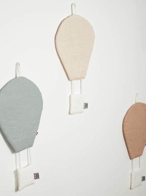 Mongolfiera murale decorativa in lino personalizzabile | SEVIRA KIDS - Kiabi