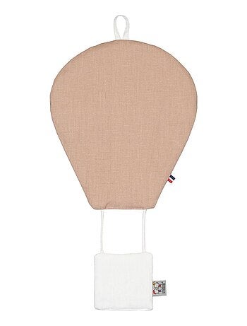 Mongolfiera murale decorativa in lino personalizzabile | sevira kids | sevira kids
