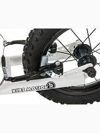 Monopattino 12 pollici ruote grandi acciaio manubrio regolabile 50 kg EN71