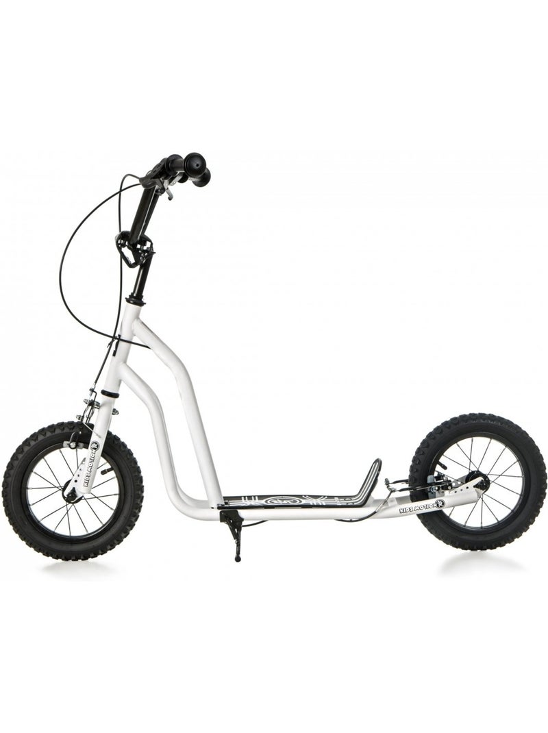 Monopattino 12 pollici ruote grandi acciaio manubrio regolabile 50 kg EN71 N/D - Kiabi