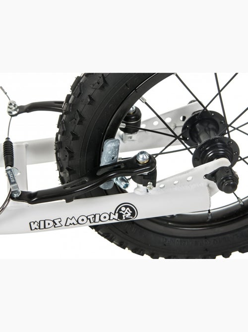 Monopattino 12 pollici ruote grandi acciaio manubrio regolabile 50 kg EN71 - Kiabi
