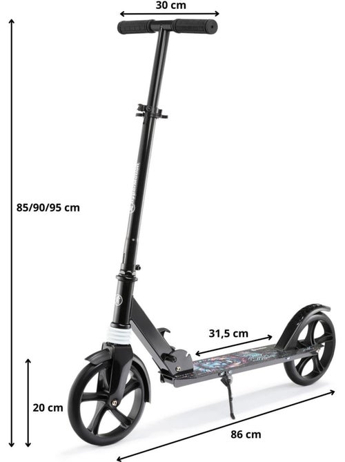 Monopattino 2 ruote pieghevole bambini e ragazzi ruote 200 mm – HyperMotion - Kiabi