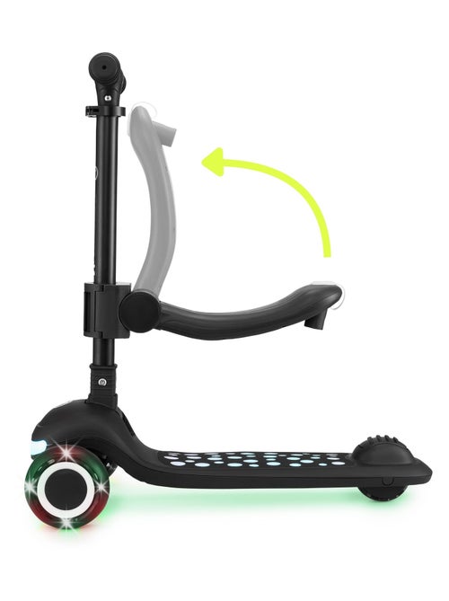 Monopattino 3 in 1 LUMI HyperMotion con luci LED e seduta regolabile – per bambini - Kiabi