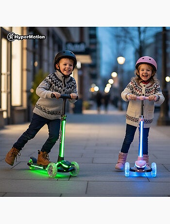 Monopattino 3 ruote HyperMotion BECKY LED