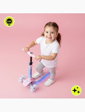Monopattino 3 ruote HyperMotion BECKY LED