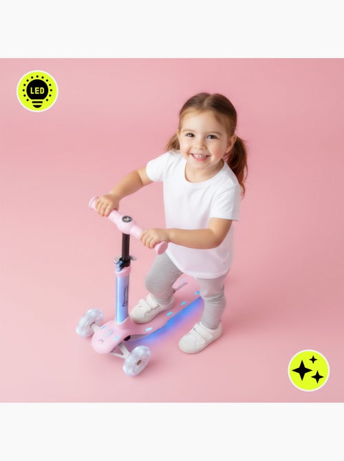 Monopattino 3 ruote HyperMotion BECKY LED - Kiabi
