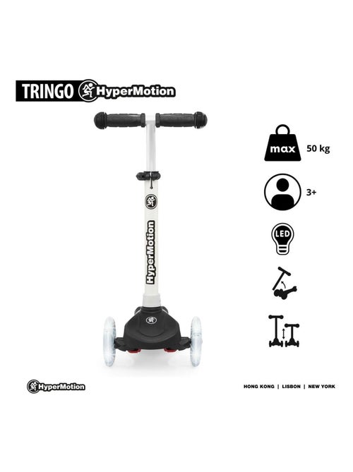 Monopattino 3 ruote LED regolabile max 50kg HyperMotion - Kiabi