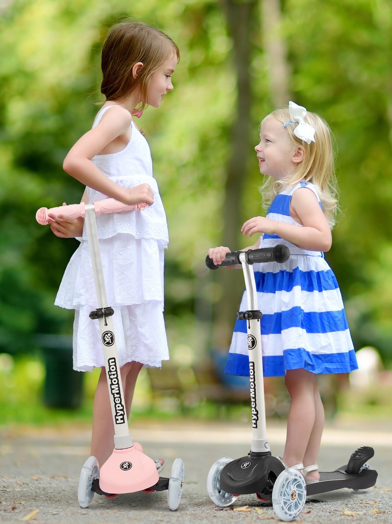 Monopattino 3 ruote LED rosa regolabile 50kg HyperMotion N/D - Kiabi