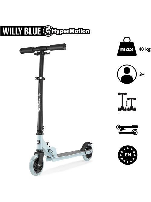 Monopattino a 2 ruote Willy per bambini 3–8 anni – leggero e pieghevole - Kiabi