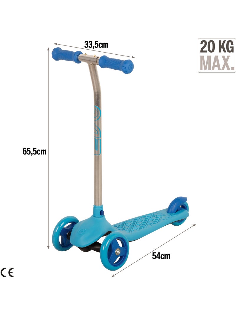 Monopattino a 3 ruote evo Blu - Kiabi
