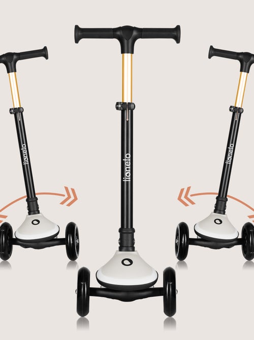 Monopattino a 3 ruote LIONELO Mey - Ruote luminose - Pieghevole - Altezza regolabile - Cestino inclu - Kiabi