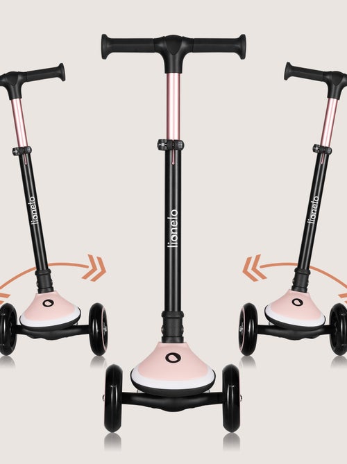 Monopattino a 3 ruote LIONELO Mey - Ruote luminose - Pieghevole - Altezza regolabile - Cestino inclu - Kiabi