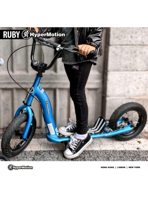 Monopattino Bambini HyperMotion RUBY 12.2 con Ruote Gonfiabili e Freni a Mano 12 Pollici - Kiabi