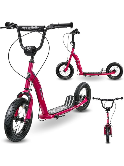 Monopattino bambini hypermotion ruby 12.2 con ruote gonfiabili e freni a mano - Kiabi Monopattino bambini hypermotion ruby 12.2 con ruote gonfiabili e freni a mano - Kiabi